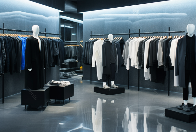 模特服装穿搭展示服装实体店室内设计,高清,摄影图,摄影图片,图片大全,摄影图免费下载